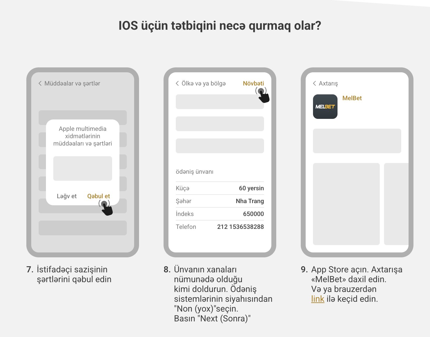 Melbet iPad