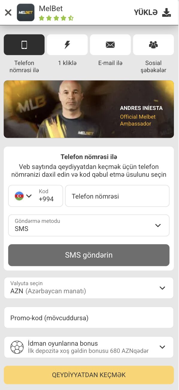 Melbet mobil girişi