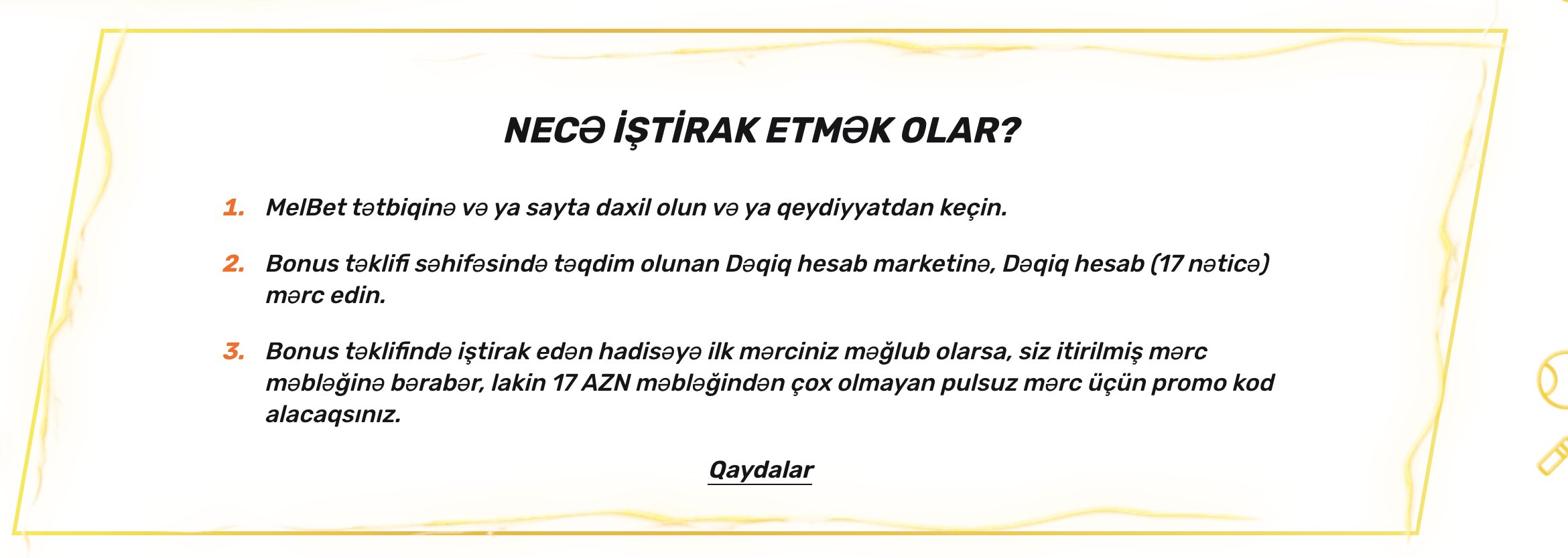 Melbet qorunan mərc qaydaları