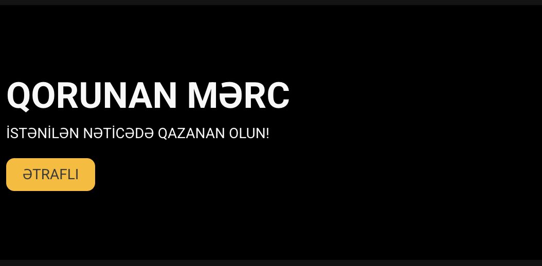 Melbet saytında qorunan mərc edin